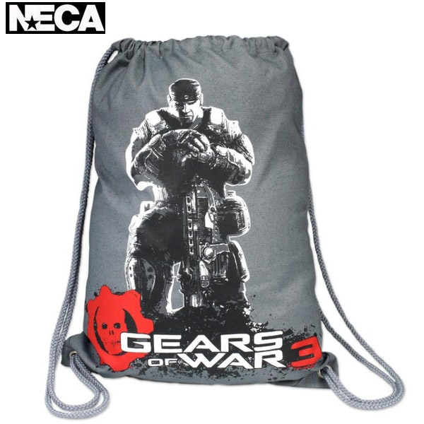 Neca Gears of War 3 Marcus Fenix Drawstring Bag / Sack